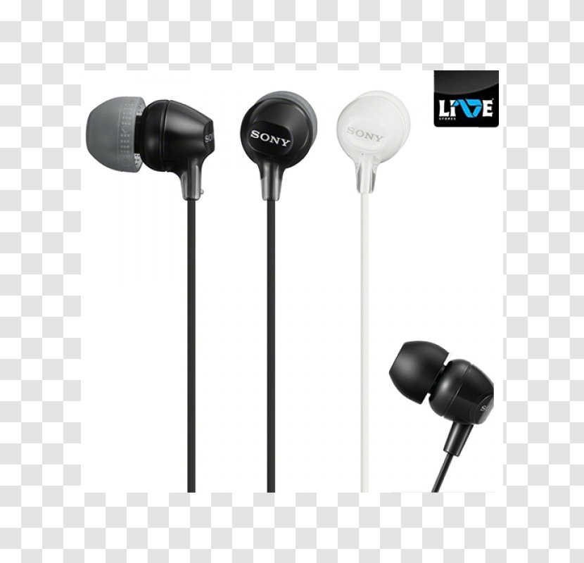 Sony EX15LP/15AP Noise-cancelling Headphones Headset - %c3%89couteur Transparent PNG