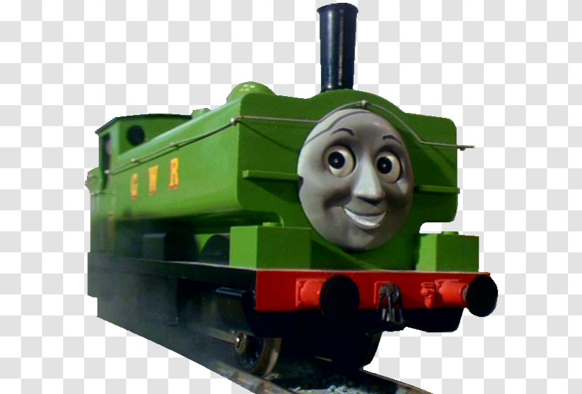 Thomas & Friends Duck The Great Western Engine Percy Donald And Douglas - Toby Tram - DUCK Transparent PNG