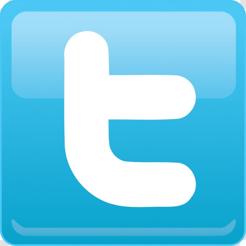 Social Media Logo Clip Art - Aqua - Simple Twitter Transparent PNG
