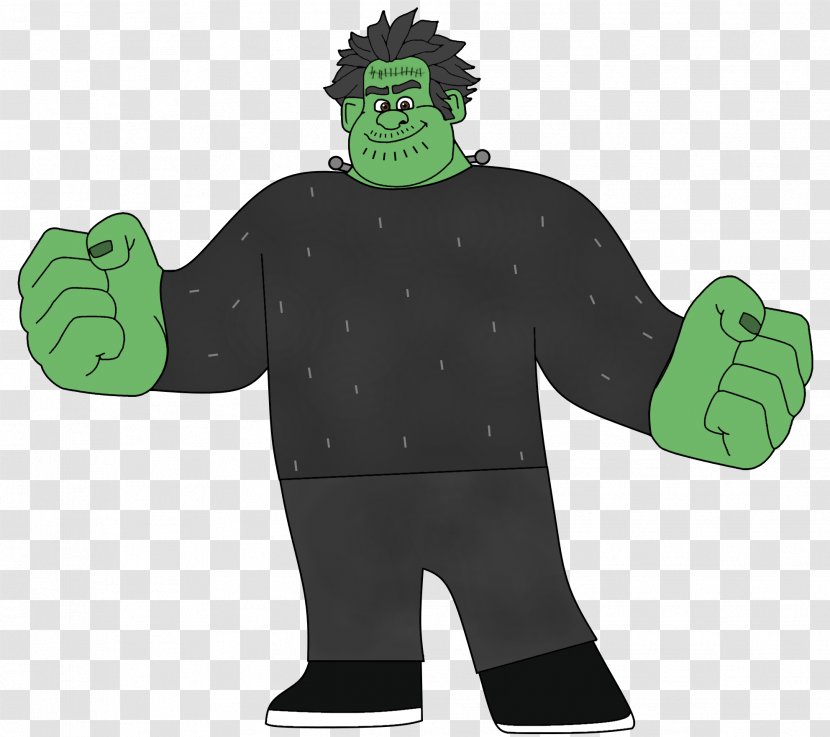 Fix-It Felix Jr. Hulk YouTube Frankenstein - Outerwear - Wreck It Ralph Transparent PNG