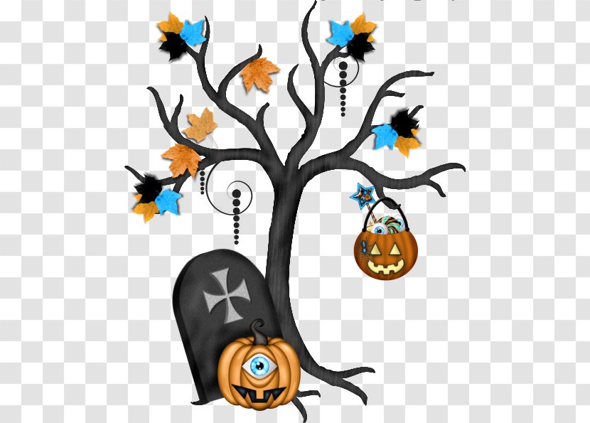 Tree Clip Art - Oak - Halloween Transparent PNG