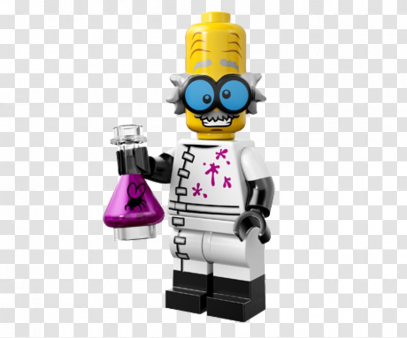 Lego Minifigures Worlds Mad Scientist - Figurine Transparent PNG