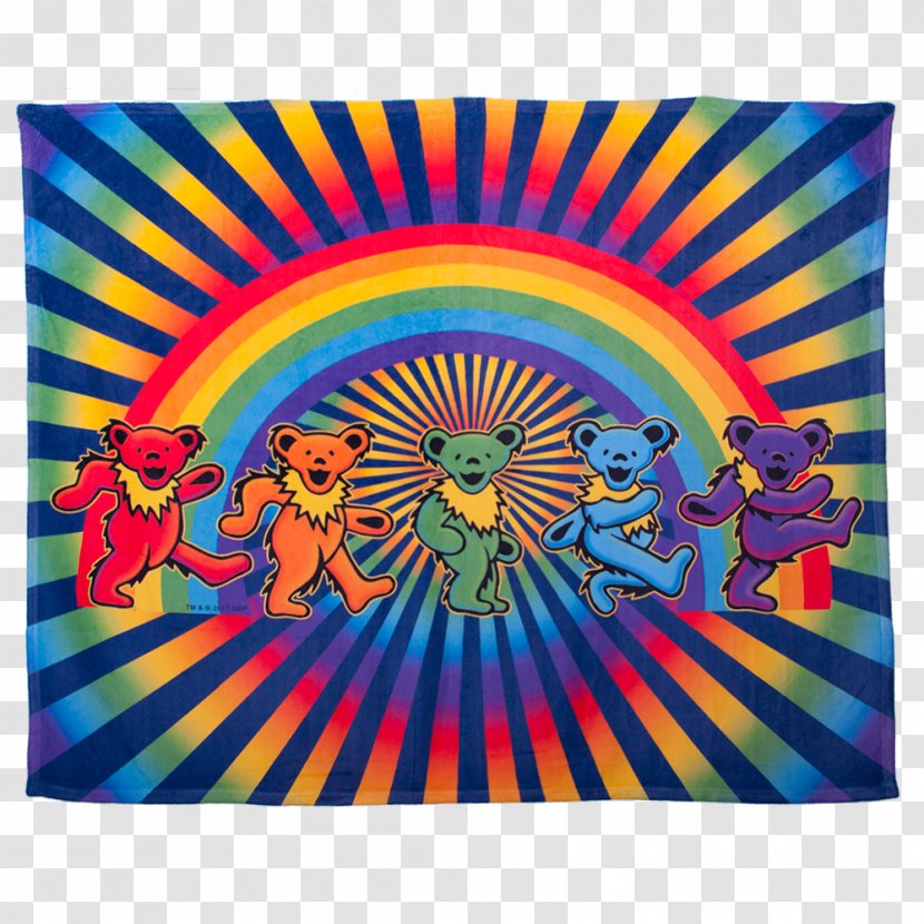 The Very Best Of Grateful Dead History Dead, Volume One (Bear's Choice) Blanket Steal Your Face - Bear Boho Transparent PNG