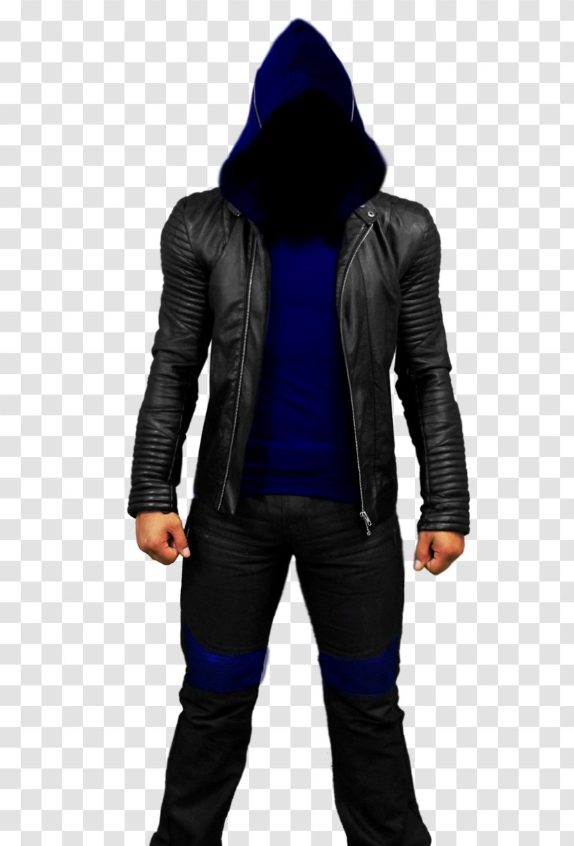 Leather Jacket Hoodie Jeans - Fur Transparent PNG
