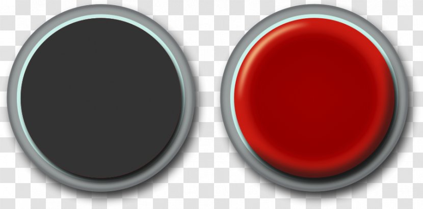 Push-button Clip Art - Thumbnail - Red Button Cliparts Transparent PNG