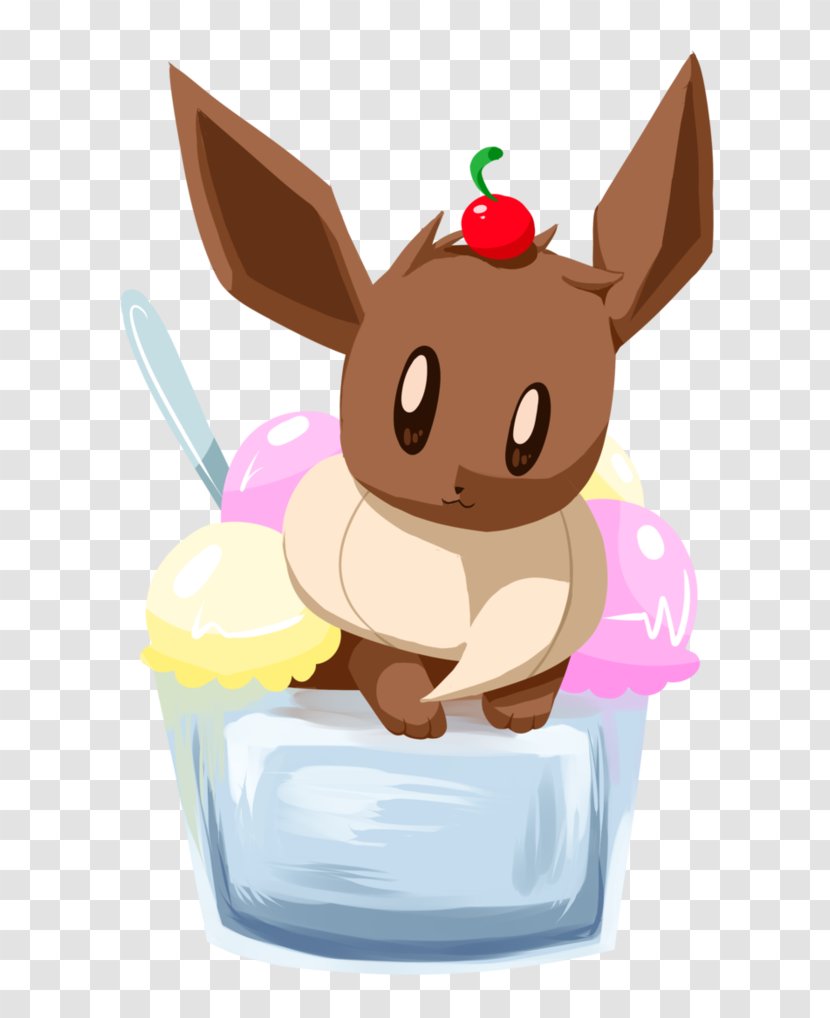 Ice Cream Cones Eevee Pokémon GO - Drawing Transparent PNG