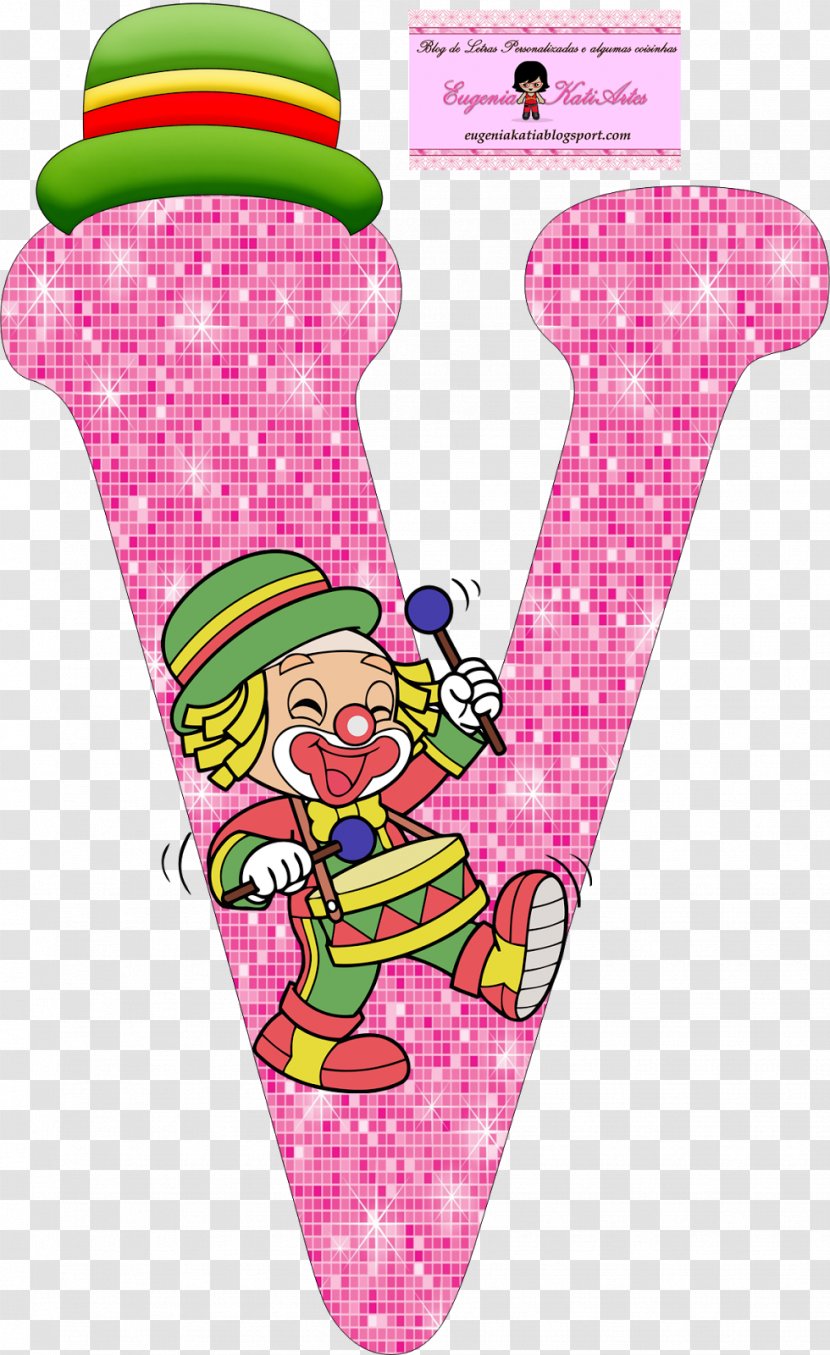 Letter Alphabet Clown Circus - Critters Transparent PNG