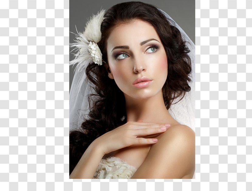 Beauty Parlour Make-up Cosmetics Eyelash Extensions - Heart - Bride Makeup Transparent PNG