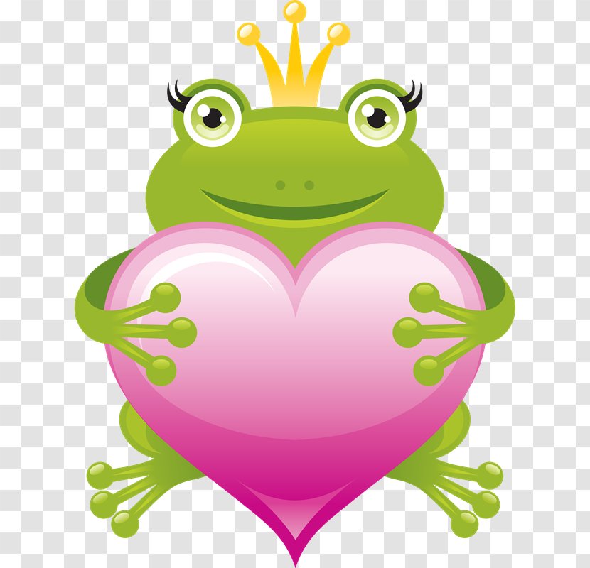 The Frog Prince Drawing Clip Art - Heart - Rana Transparent PNG