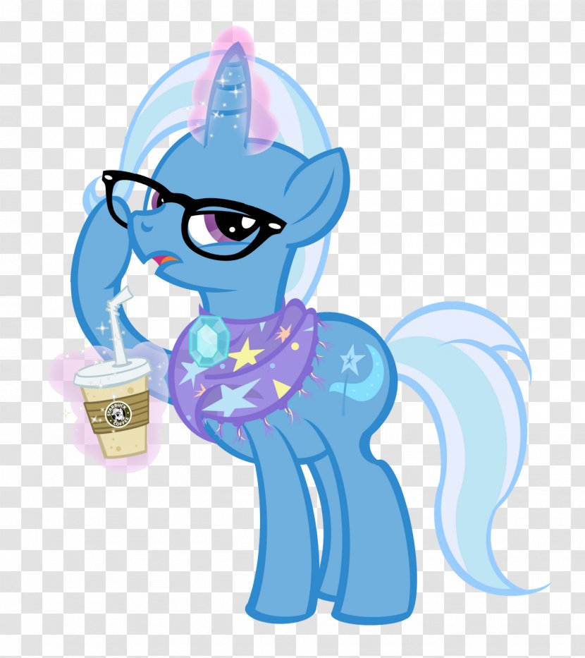 Trixie Rarity Pony Pinkie Pie Rainbow Dash - Horse Like Mammal - Powerful Transparent PNG