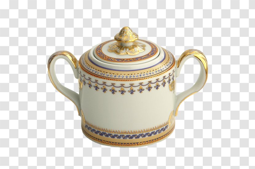 Mottahedeh & Company Porcelain Sugar Bowl Tableware Arlington - Ceramic Transparent PNG