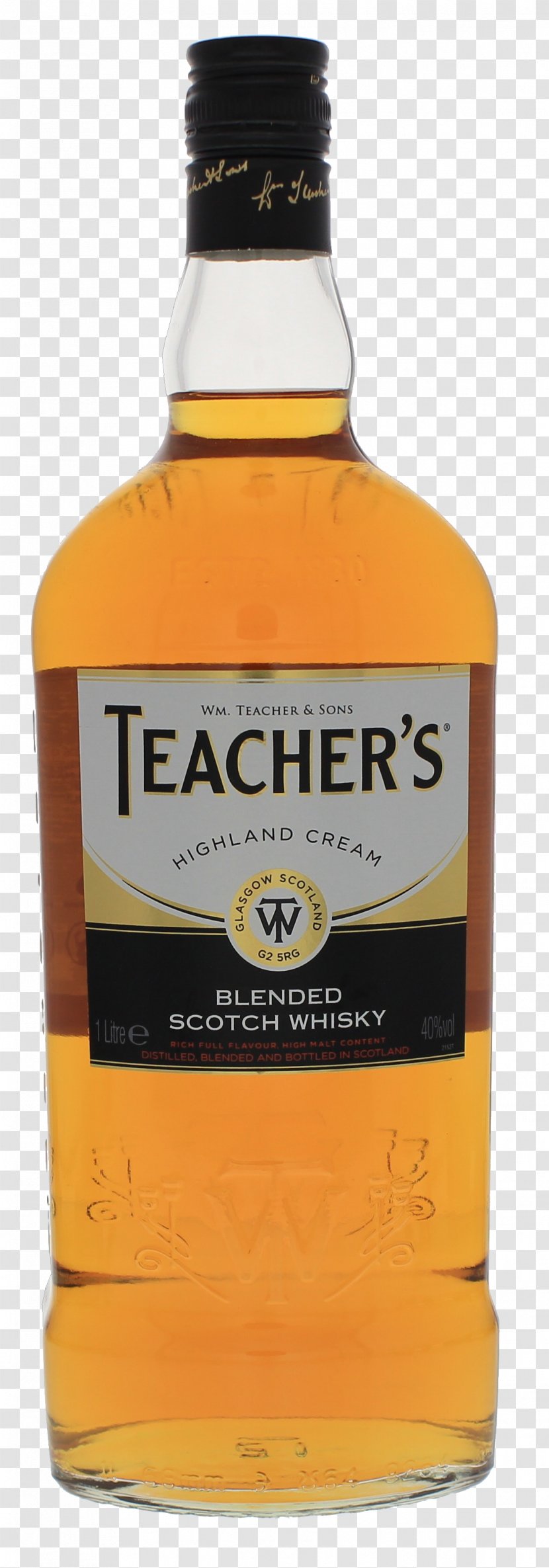 Tennessee Whiskey Scotch Whisky Blended Distilled Beverage - Bottle Transparent PNG