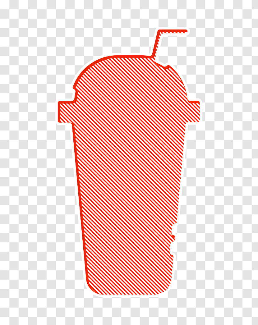 Milkshake Icon Straw Icon Fast Food Icon Transparent PNG