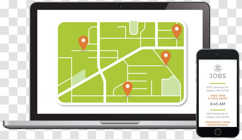 Arborgold Software Snow Removal Landscape Design Industry Map - Multimedia Transparent PNG