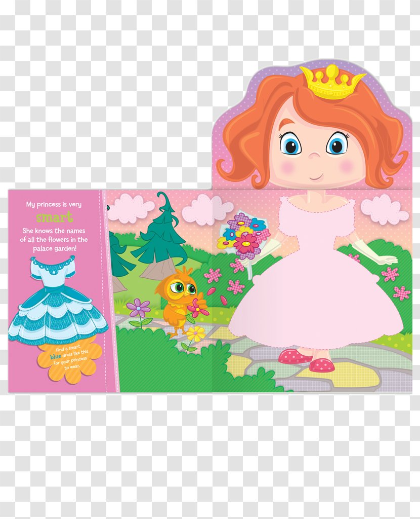 My Dress Up Princess Paperback Cartoon Book - Baby Toys - Dressing Transparent PNG