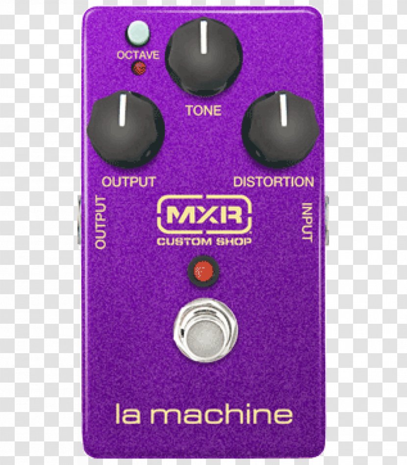 Effects Processors & Pedals MXR Phase 90 Distortion Octave - Silhouette - Guitar Transparent PNG