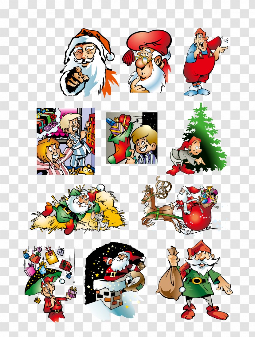 Pxe8re Noxebl Santa Claus Christmas - Ornament - Collection Transparent PNG