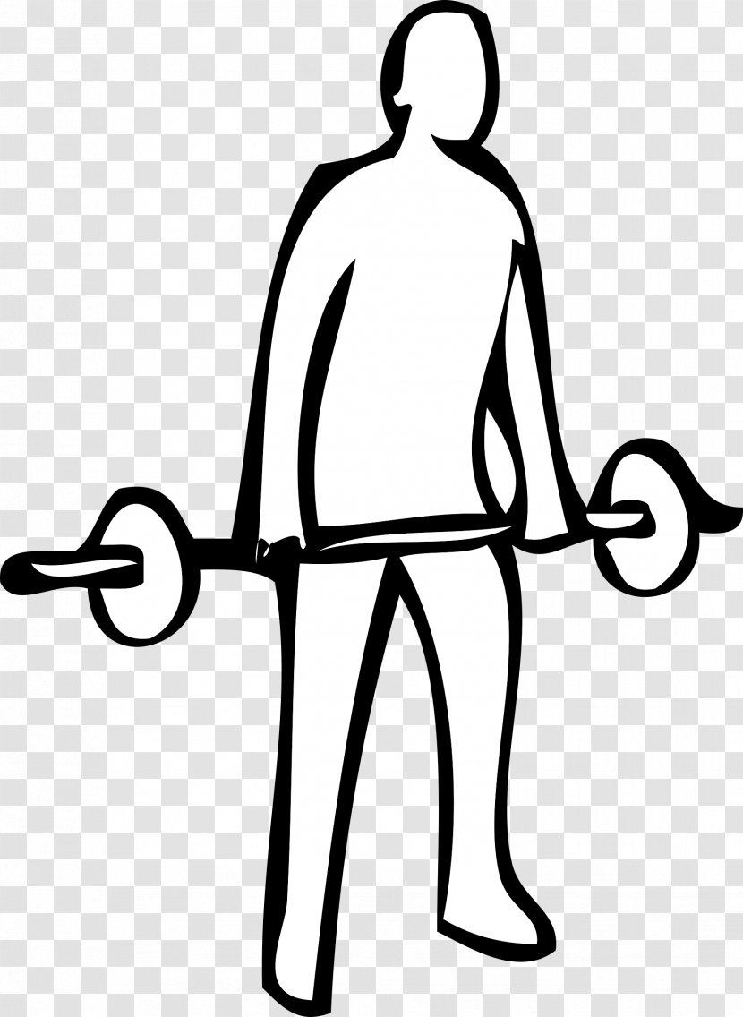 Weight Training Olympic Weightlifting Clip Art - Frame - Dumbbells Transparent PNG