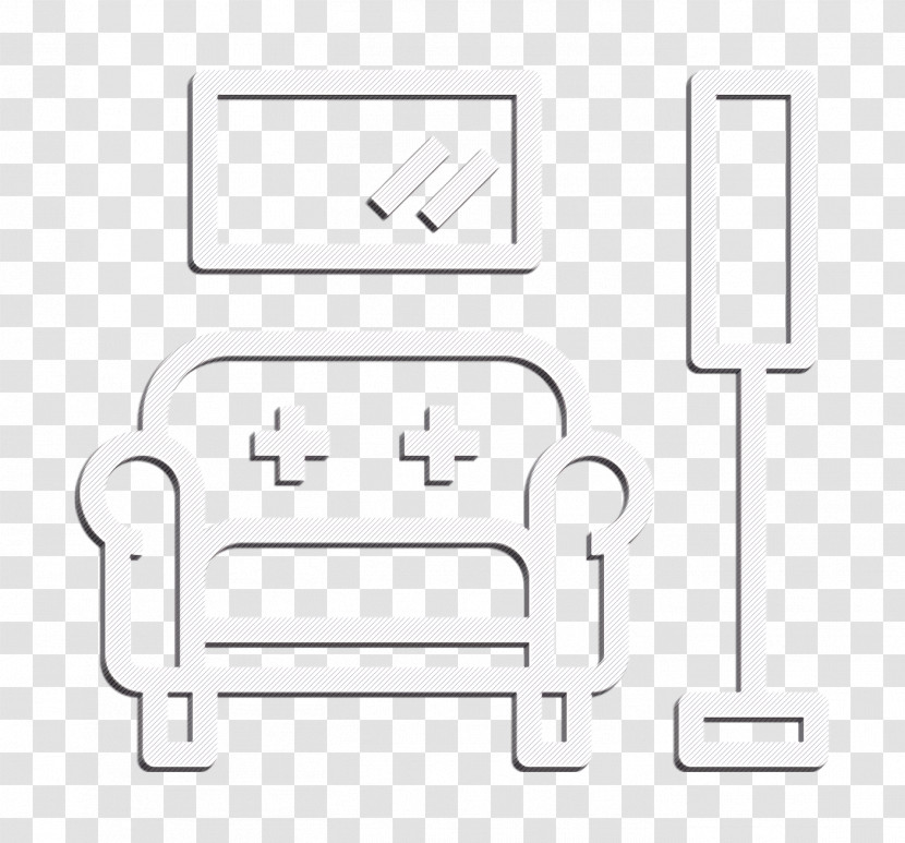 Waiting Room Icon Hotel Icon Sofa Icon Transparent PNG