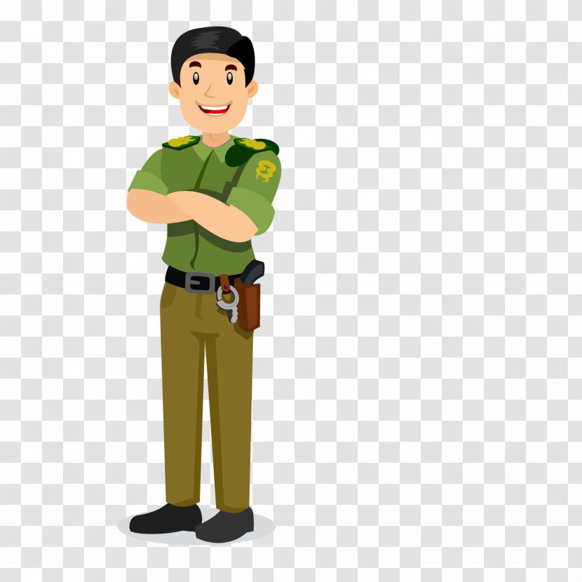 Profession Icon - Flat Design - Special Police Career Development Plan Transparent PNG