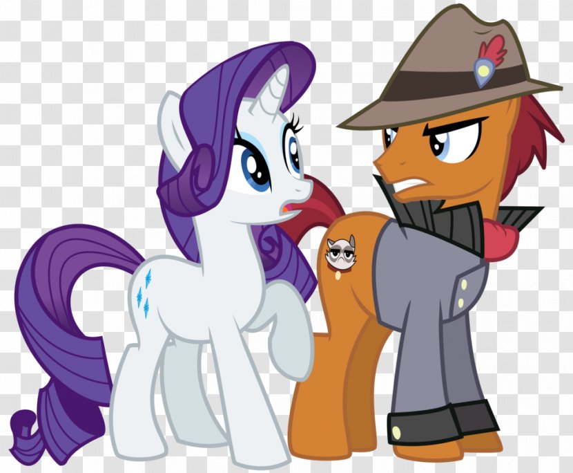 My Little Pony: Friendship Is Magic Fandom Horse Rarity Fedora - Art Transparent PNG