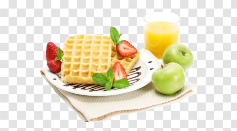 Belgian Waffle Full Breakfast Bacon Sausage - Kids Meal - Icon Transparent PNG