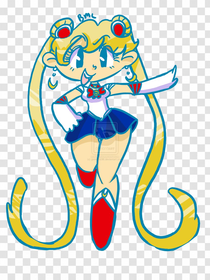 Vertebrate Clip Art Illustration Cartoon Line - Sailor Moon Transparent PNG