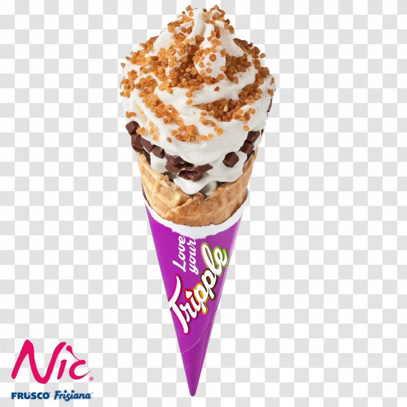 Sundae Ice Cream Cones Milkshake Chocolate - Frozen Dessert Transparent PNG