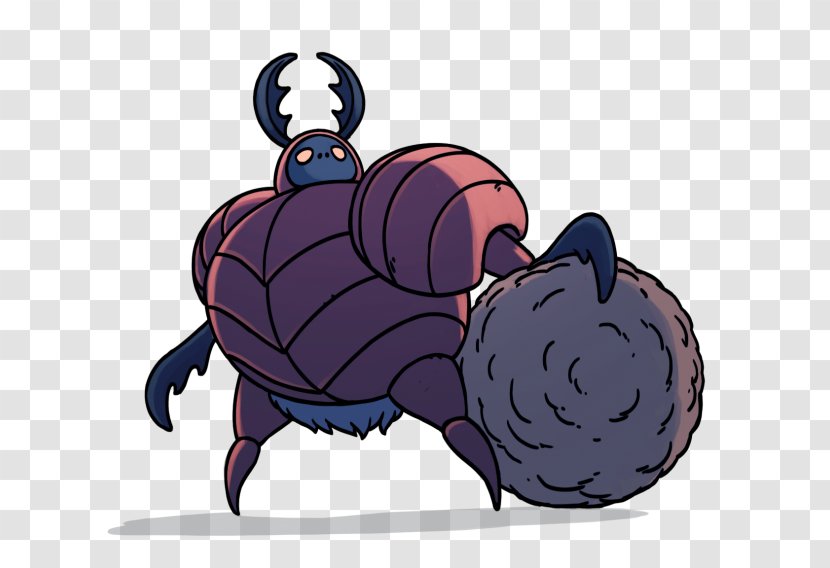 Hollow Knight Video Game Team Cherry Dung Defender - Watercolor - Frame Transparent PNG