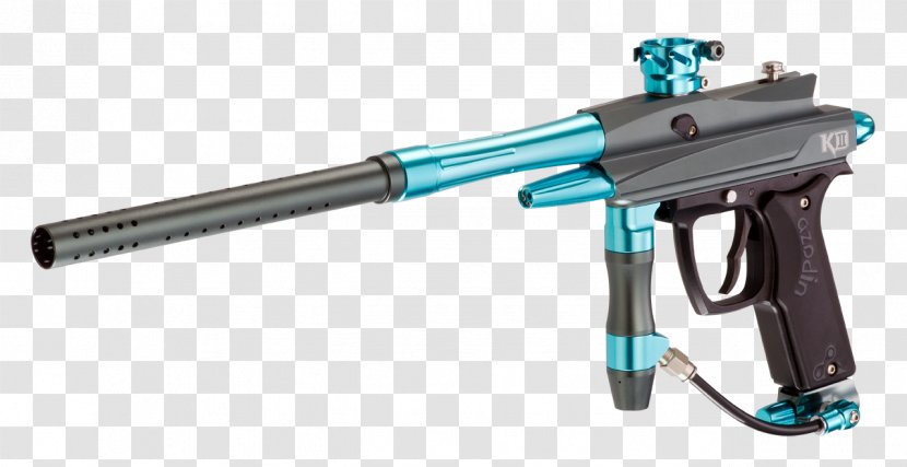 Paintball Guns Woodsball Spyder Victor - Blowback - Blue Purple Transparent PNG