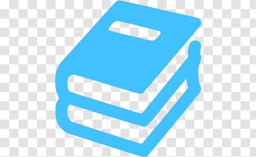 Werner Books Clip Art Favicon - Library - Blue Booking Icon Transparent PNG