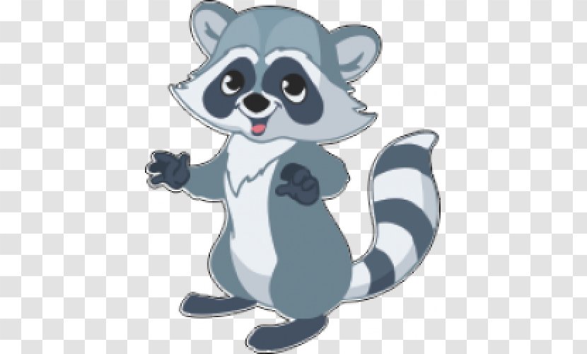 Raccoon Cartoon Clip Art - Fictional Character Transparent PNG