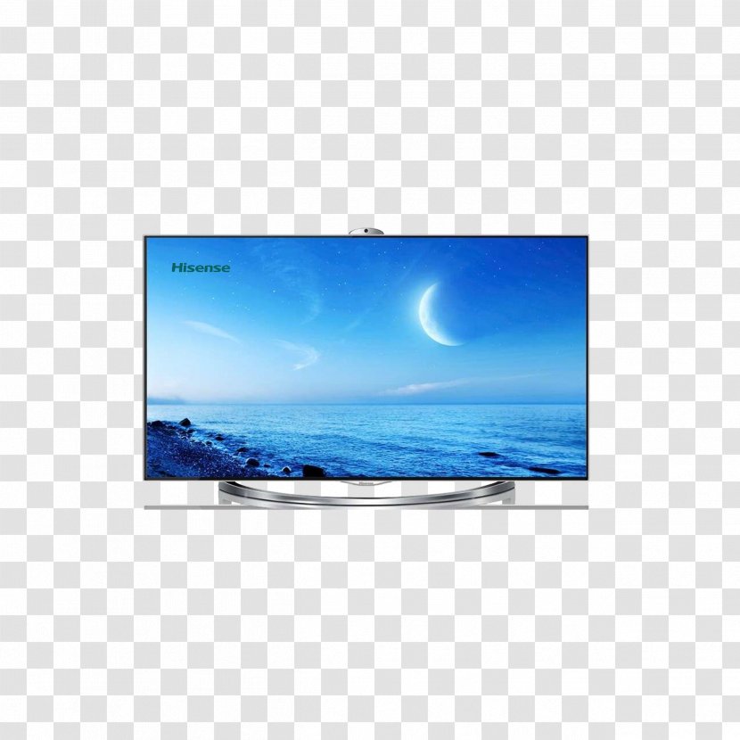 Hisense Display Device Television 4K Resolution - Electric Blue - TV Transparent PNG