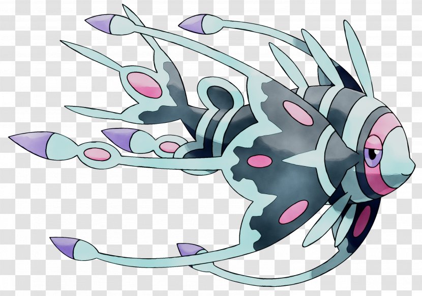 Lumineon Finneon Bulbapedia Water Evolution - Tail - Fictional Character Transparent PNG