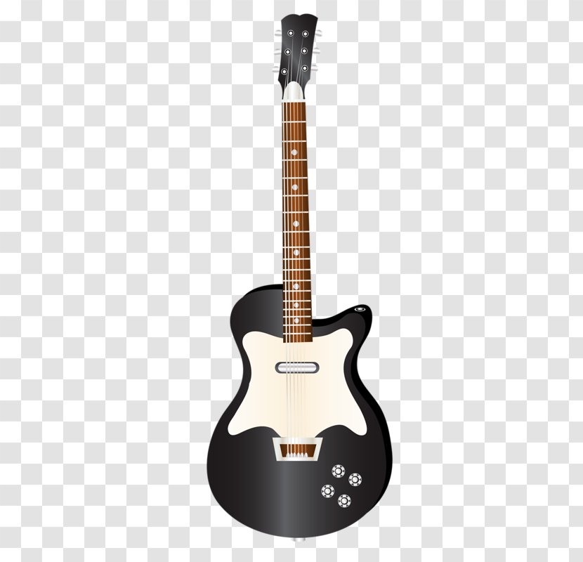 Musical Instrument Electric Guitar - Flower Transparent PNG