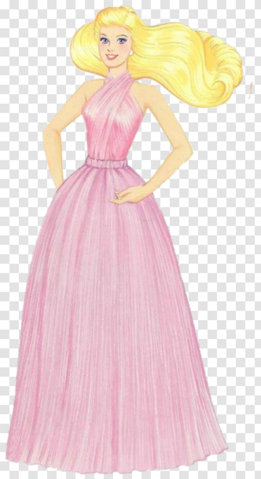 Costume Design Dress Gown Lilac - Ken Barbie Transparent PNG