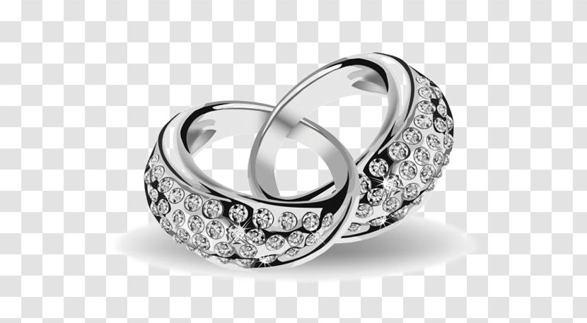 Engagement Ring Wedding Clip Art - Body Jewelry - Textured Diamond Platinum Transparent PNG