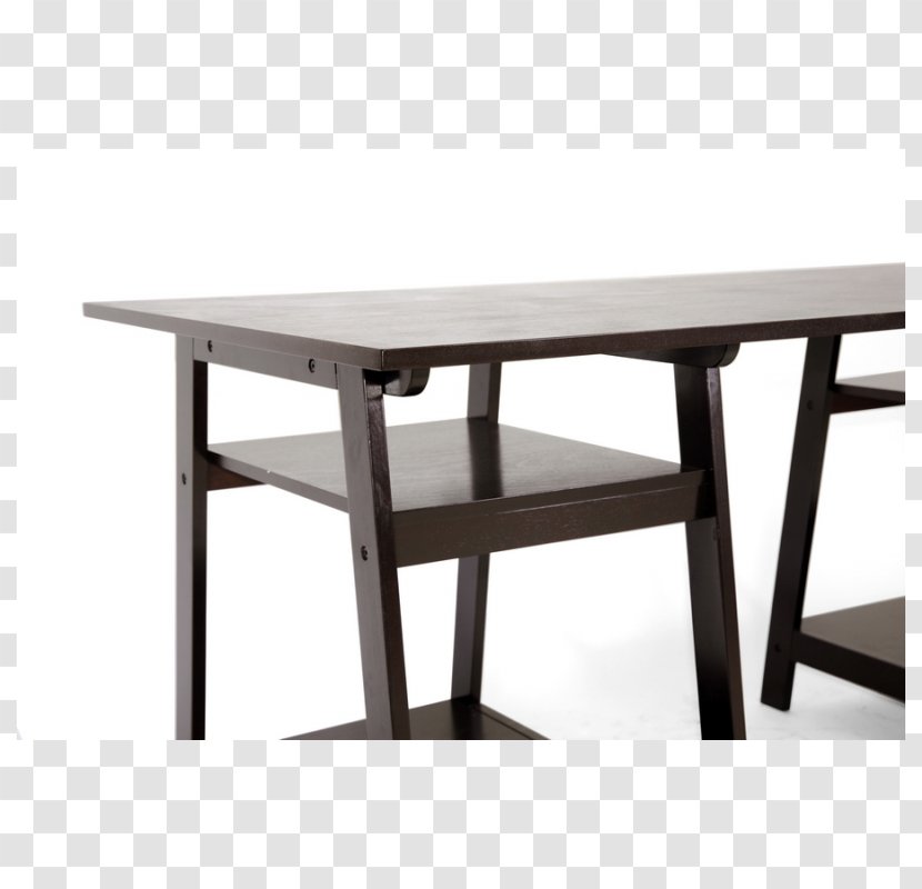 Table Desk Saw Horses Wood Furniture - Dark Transparent PNG