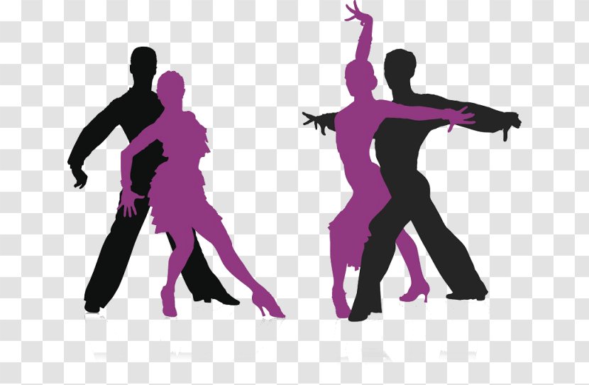 Ballroom Dance Vector Graphics Royalty-free Illustration - Latin - Silhouette Transparent PNG