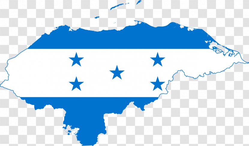 Flag Of Honduras File Negara Map - Collection - Country Transparent PNG