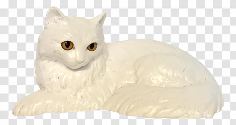 Whiskers Cat Figurine - Small To Medium Sized Cats Transparent PNG