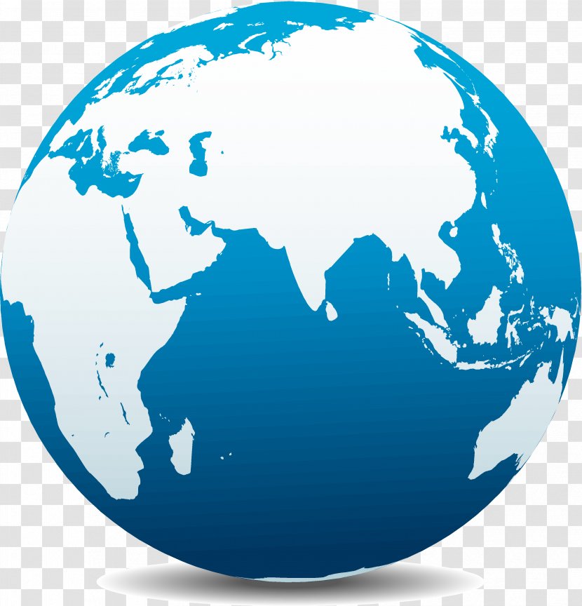 Earth Globe World - Map - Asia Transparent PNG