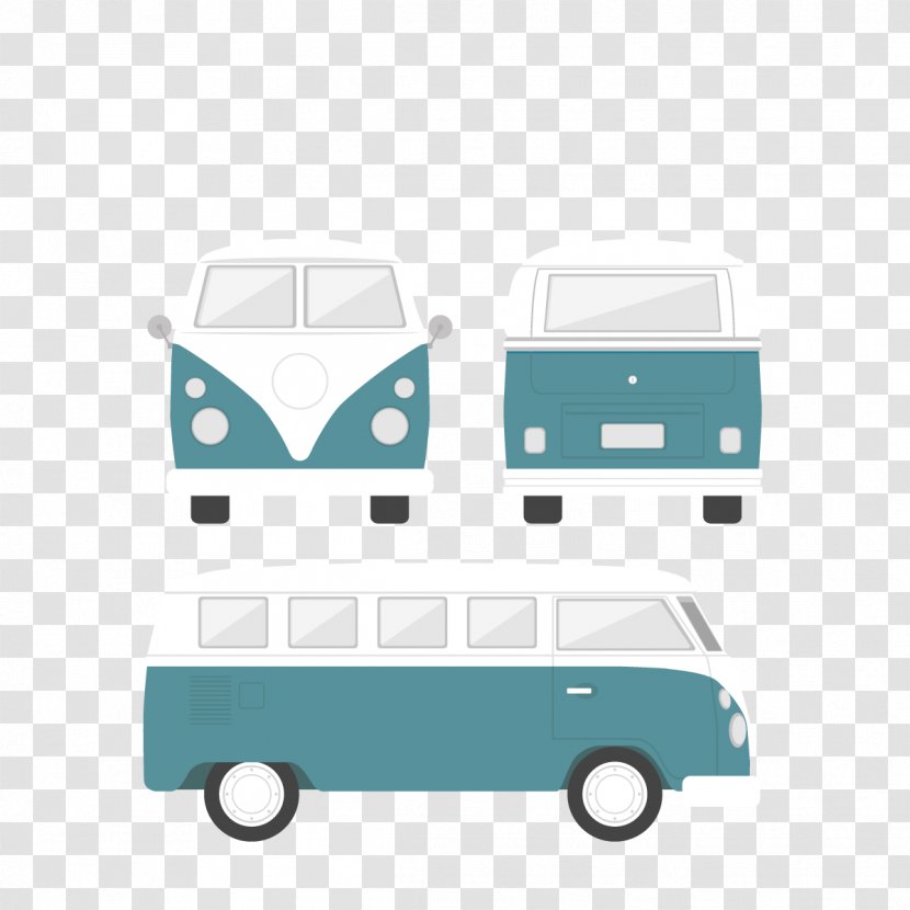 Volkswagen Type 2 Royalty-free Stock Photography Illustration - Drawing - Vector Bus Transparent PNG