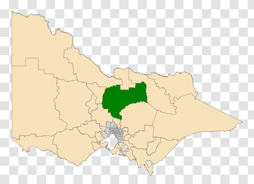 Electoral District Of Bendigo East West Euroa - Australia Transparent PNG