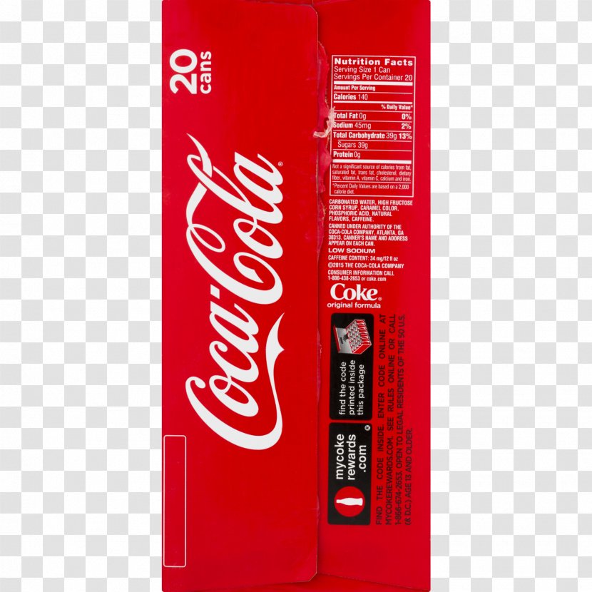 Coca-Cola Fizzy Drinks Diet Coke Beverage Can - Cocacola - Coca Cola Transparent PNG