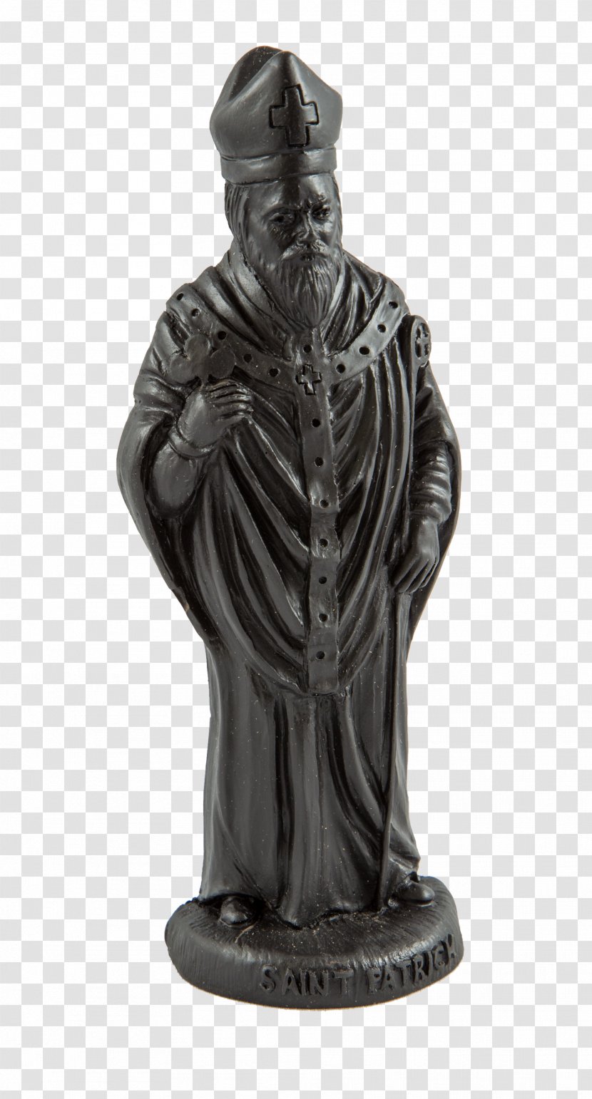 Statue Ireland Bronze Sculpture Figurine - St Patrick Transparent PNG