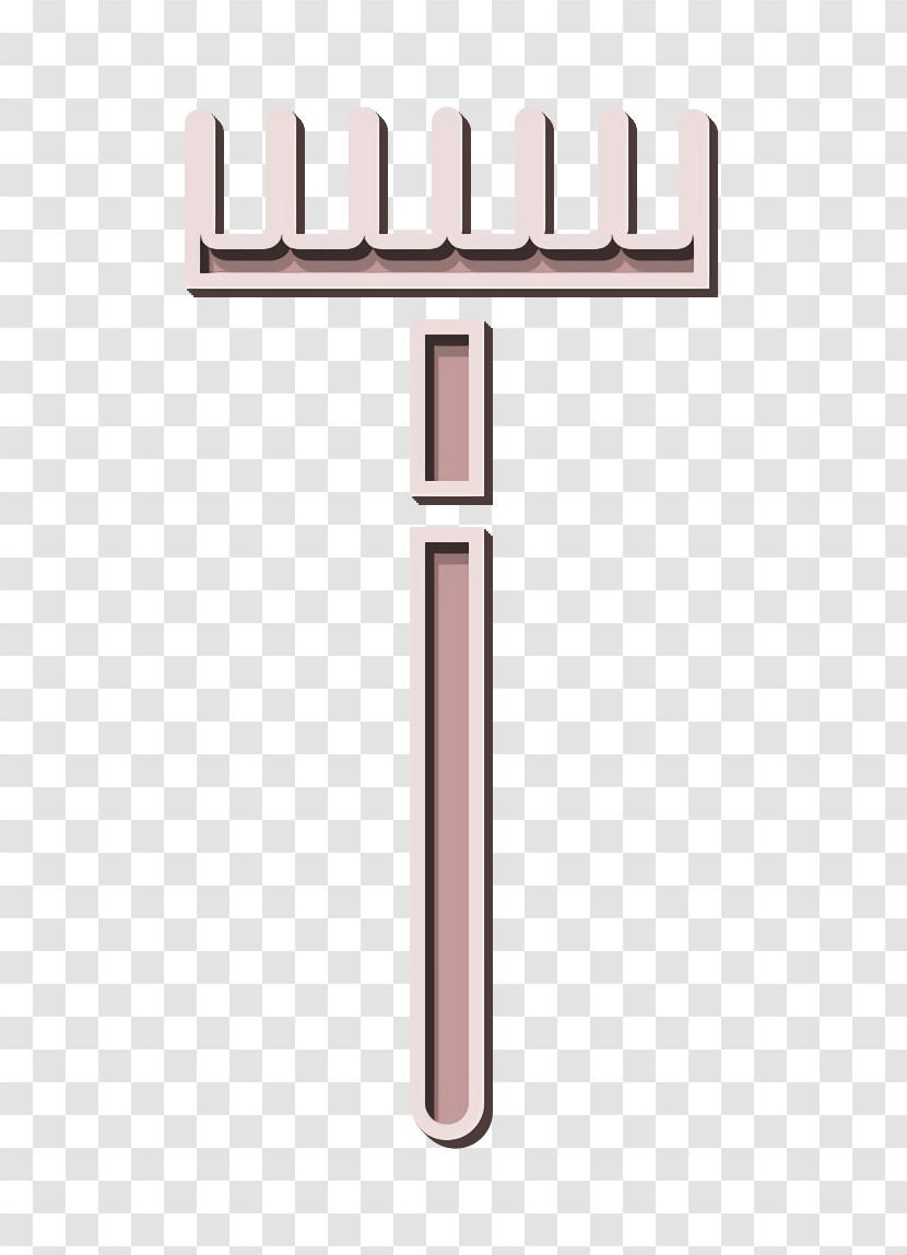 Rake Icon Cultivation Icon Transparent PNG