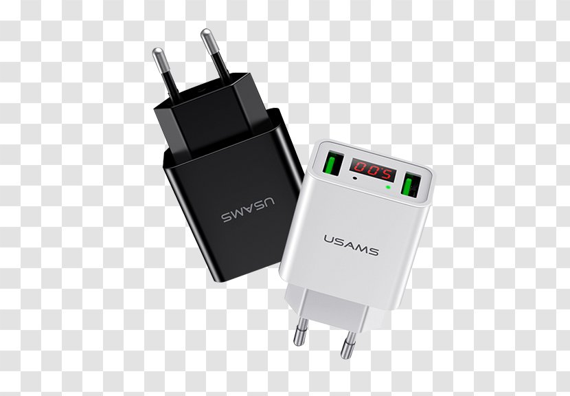 Adapter IPhone 8 X Inductive Charging Qi - USB Transparent PNG