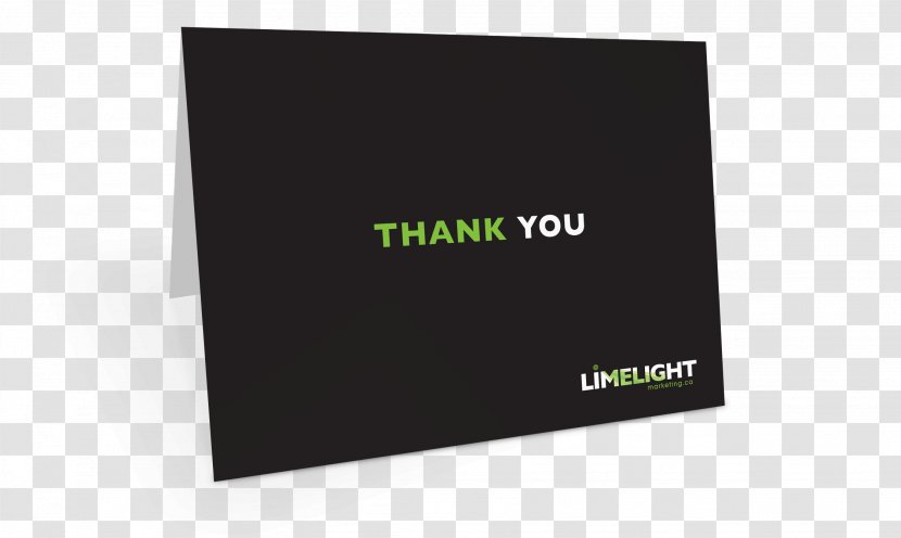 Laptop Multimedia Brand Electronics - Thank You Card Transparent PNG