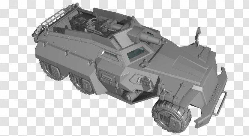 Armored Car Armoured Personnel Carrier Vehicle - Scale Model - Dream Carriage Transparent PNG